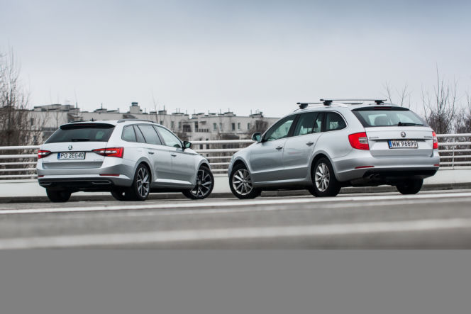 Skoda Superb Combi 2.0 TDI: dwie generacji dużego kombi segmentu D