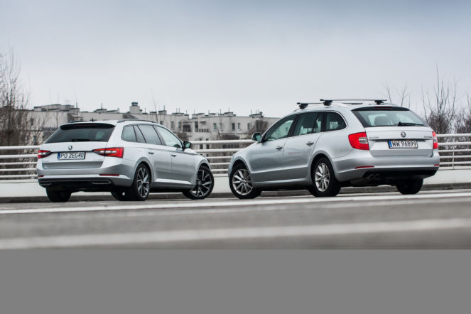 Skoda Superb Combi 2.0 TDI: dwie generacji dużego kombi segmentu D