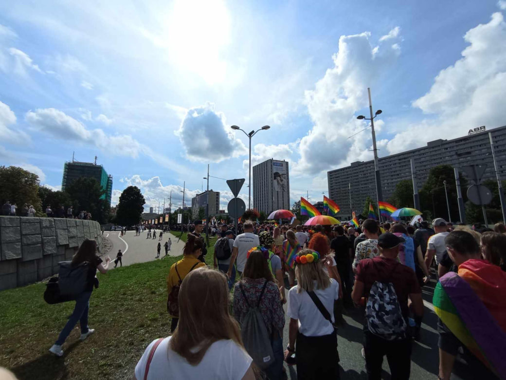 Marsz Równości w Katowicach przeszedł przez centrum miasta