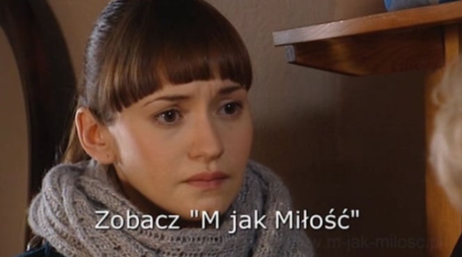 M jak miłość odc. 997. Jane Janka Buford (Joanna Osyda)