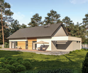 Domy o powierzchni 120 m2