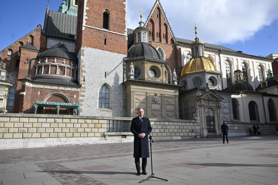 Andrzej Duda pamiętał o Lechu i Marii Kaczyńskich