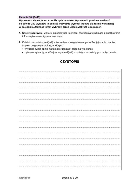 Matura 2024: język niemiecki poziom rozszerzony ARKUSZ CKE [NOWA FORMUŁA 2023]