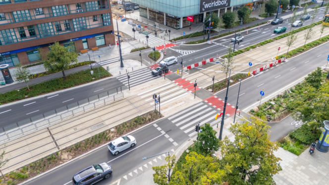 Nowa, zielona Złota i kolejne przejście na Marszałkowskiej w Warszawie
