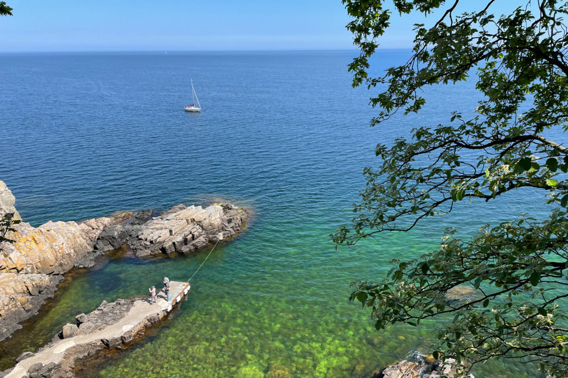 Bornholm zza kierownicy Volvo