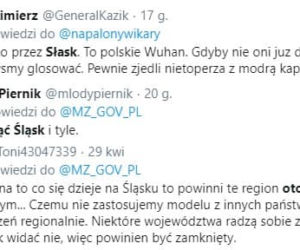 Koronawirus. Fala HEJTU wylewa się na region! Gdyby nie ten jeb*** Śląsk