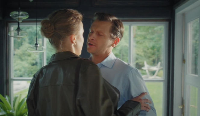 M jak miłość odc. 1906. Natalka (Dominika Suchecka), Adam Karski (Patryk Szwichtenberg)