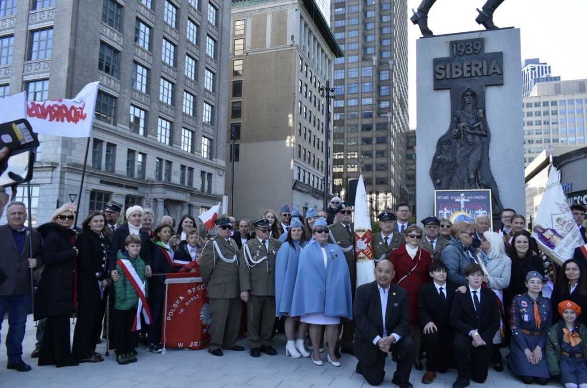 Uroczystości rocznicowe pod Pomnikiem Katyńskim w Jersey City 2026