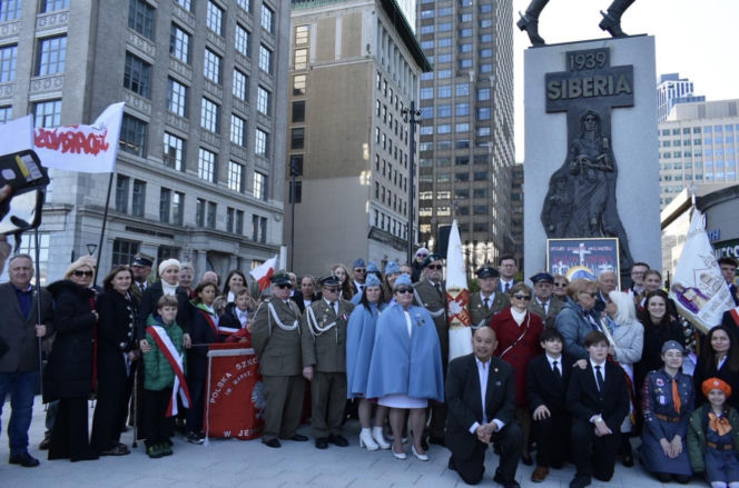 Uroczystości rocznicowe pod Pomnikiem Katyńskim w Jersey City 2026