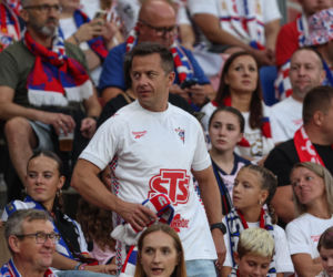 Górnik Zabrze - AS Monaco: Zdjęcia kibiców i zawodników z meczu eliminacji Ligi Konferencji