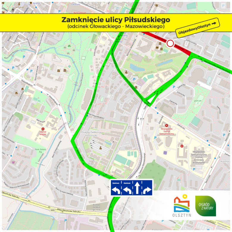 Olsztyn. Utrudnienia w związku z rozbudową linii tramwajowej