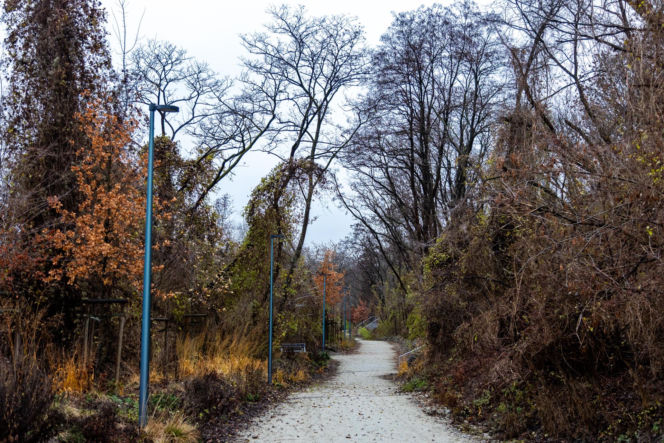 Park Akcji "Burza" w jesiennej odsłonie