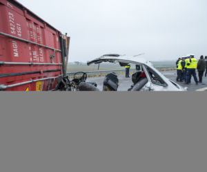 Tragiczny wypadek koło Włocławka na autostradzie A1. 5 osób nie żyje