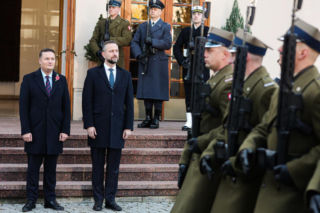 Spotkanie ministrów obrony Polski i Wielkiej Brytanii