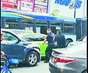 Taranem wyrwał się Policji
