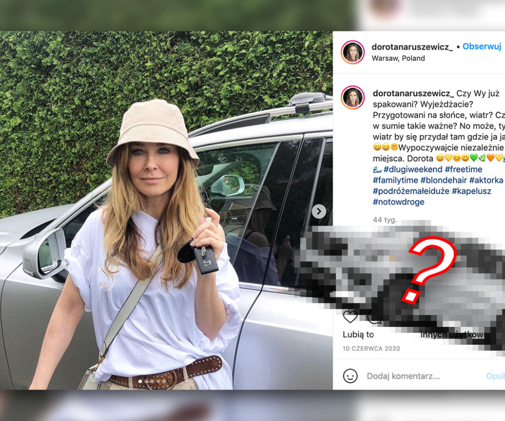 Takim autem jeździ Dorota Naruszewicz