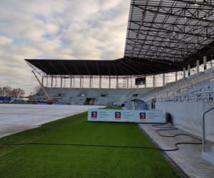 Stadion Pogoni Szczecin czeka na przyjęcie kibiców