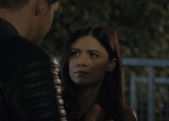 M jak miłość, odcinek 1913. Iza (Adriana Kalska), Marcin (Mikołaj Roznerski)