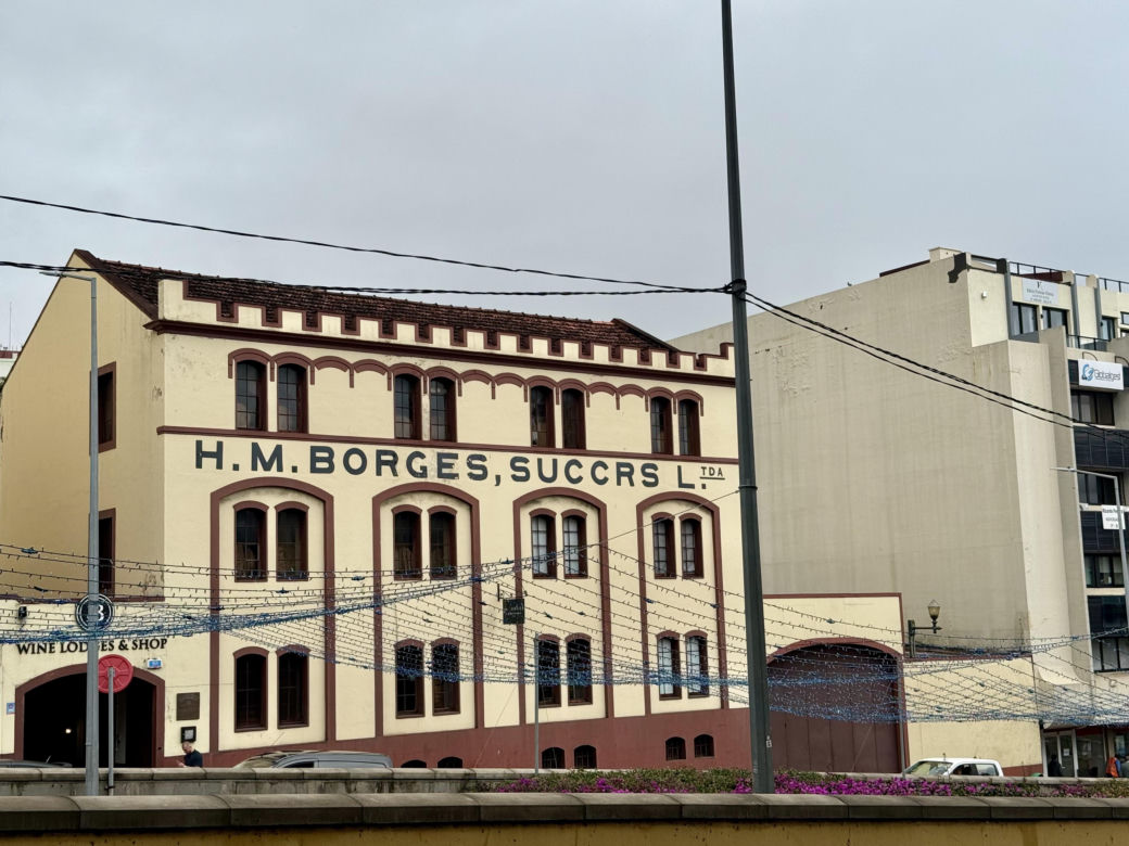 Winiarnia H.M. Borges w Funchal