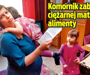 Komornik zabrał ciężarnej matce alimenty