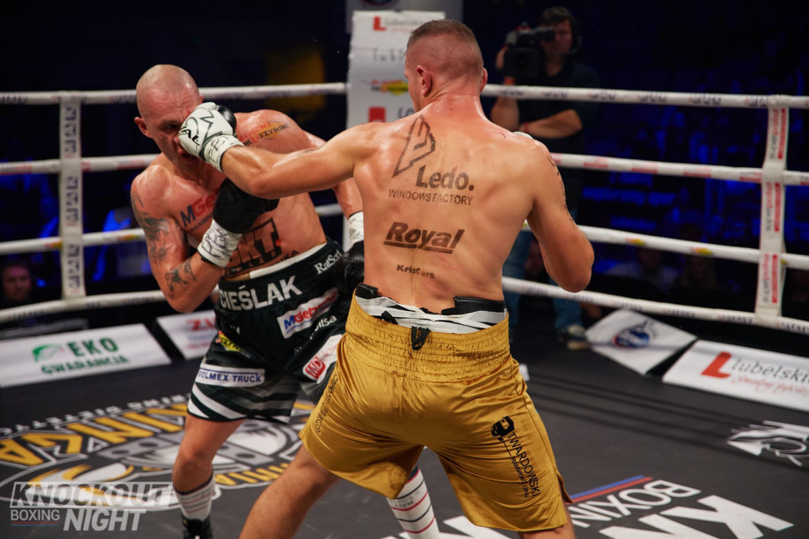 Michał Cieślak wygrał na Knockout Boxing Night 24