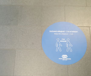 Dworzec Bydgoszcz Główna w czasie epidemii koronawirusa