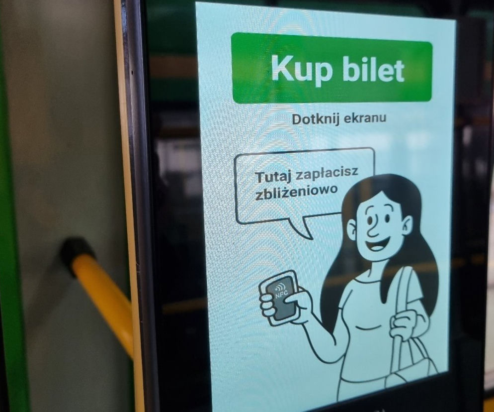 W pierwszych tramwajach MPK Poznań zostały już zamontowane terminale do płatności zbliżeniowych
