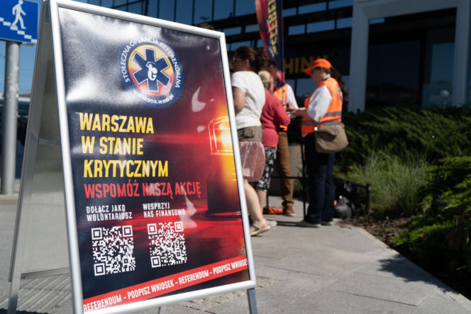 Referendum przeciw Trzaskowskiemu ruszyło. Jedni podpisują, inni mówią: „To kompletna bzdura”