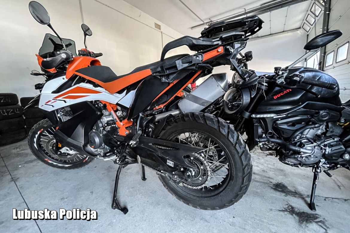 Sulęcińscy policjanci odzyskali skradzione motocykle