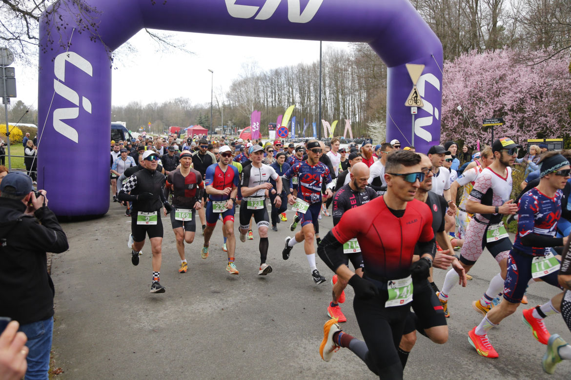 Silesiaman Duathlon Katowice w Dolinie Trzech Stawów. Na starcie stanęło 250 osób