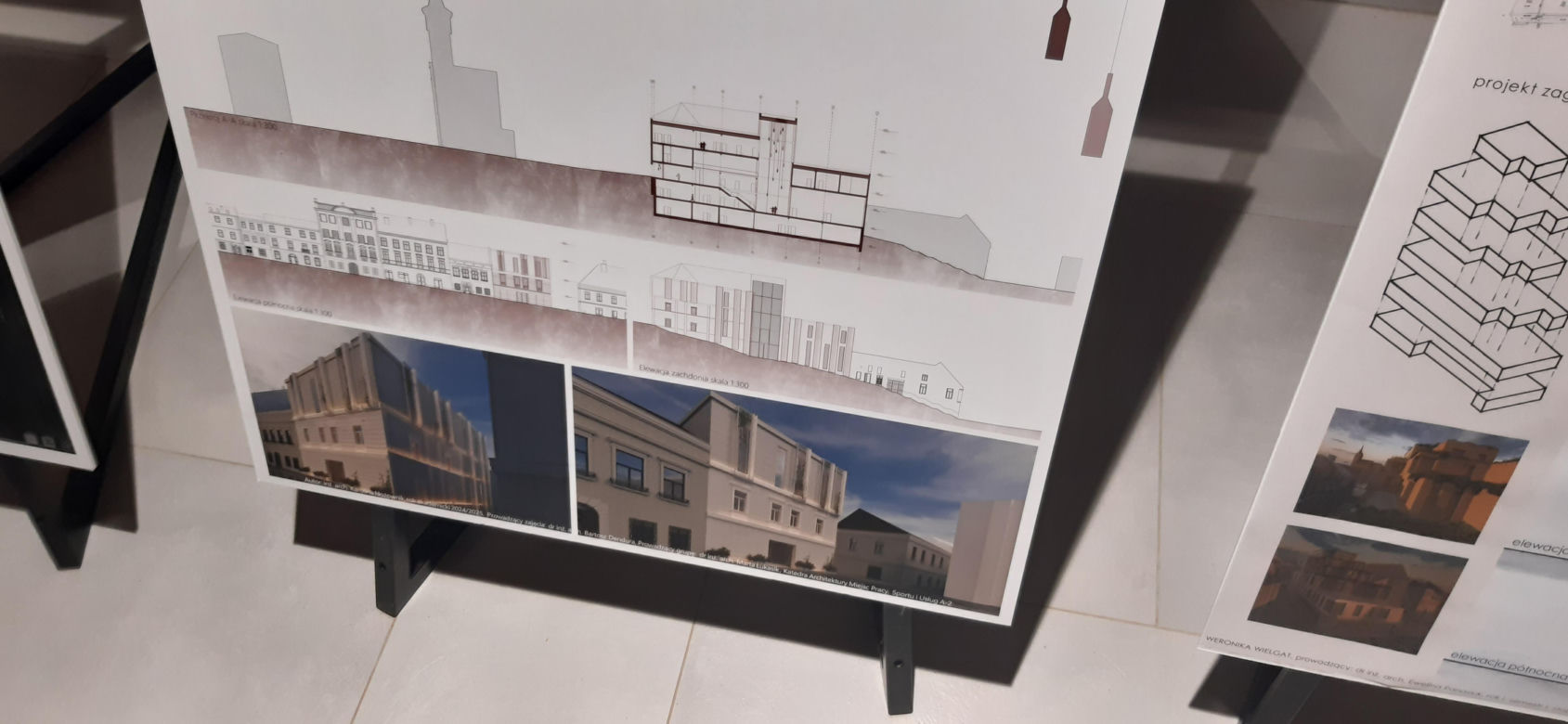Studenci przygotowali projekty rozbudowy kamienicy przy Rynku 6