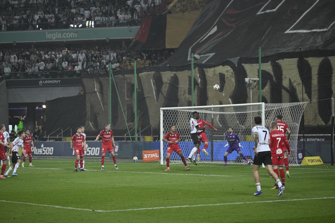 31. kolejka PKO BP Ekstraklasy 2025/2026. Mecz Legia Warszawa - Łódź Widzew