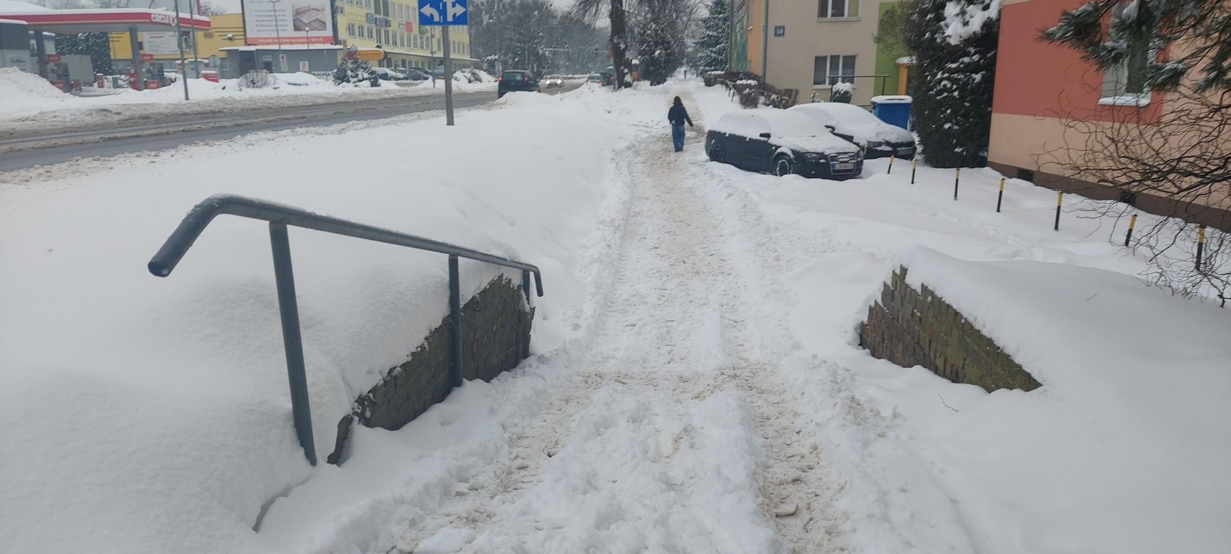 zima w Zamościu