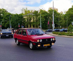 Parada zabytkowych pojazdów w Szczecinie