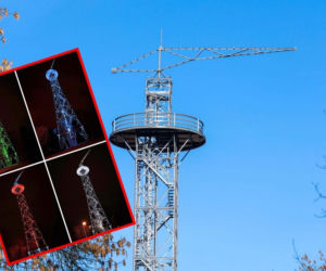 Remont wieży spadochronowej w Katowicach zakończony