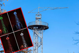 Remont wieży spadochronowej w Katowicach zakończony