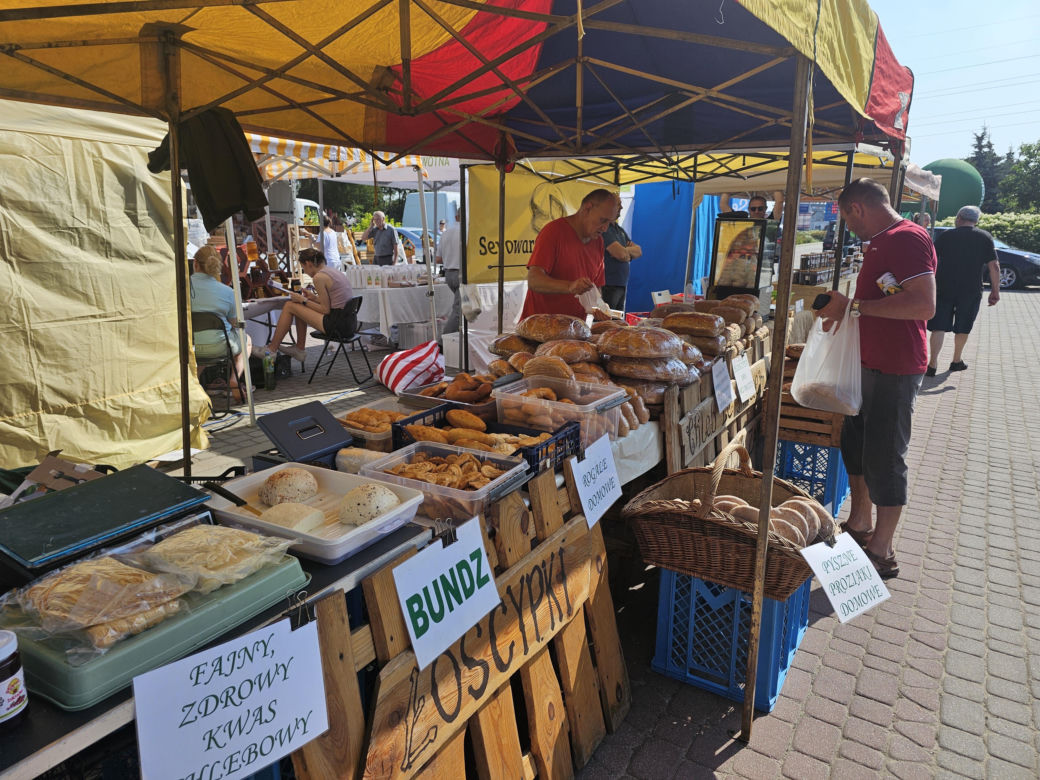 6. Eko-bazarek w Parku Papieskim 