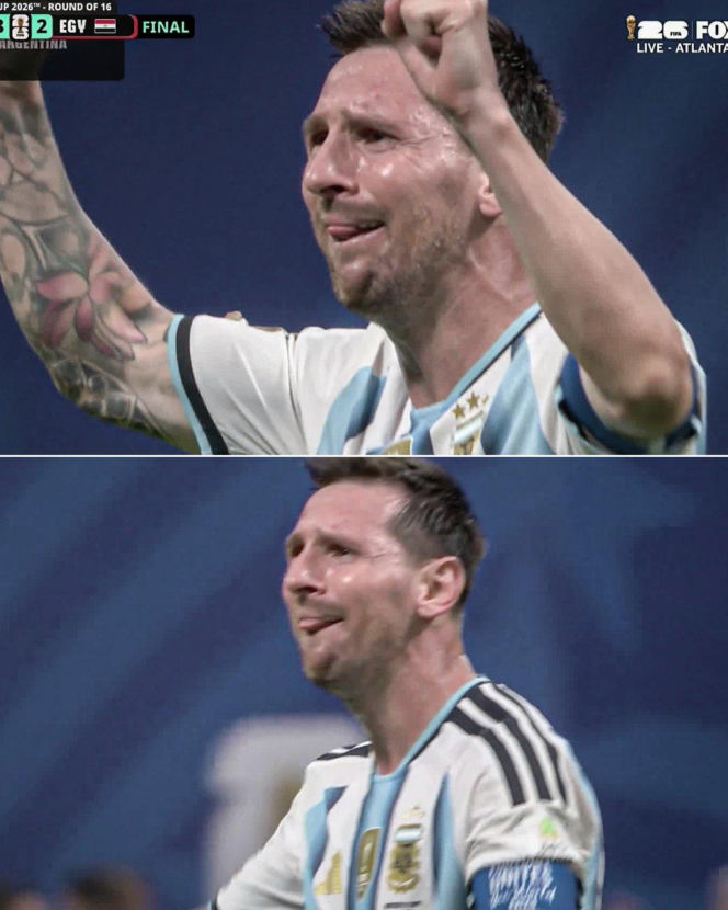 Leo Messi popłakał się po meczu