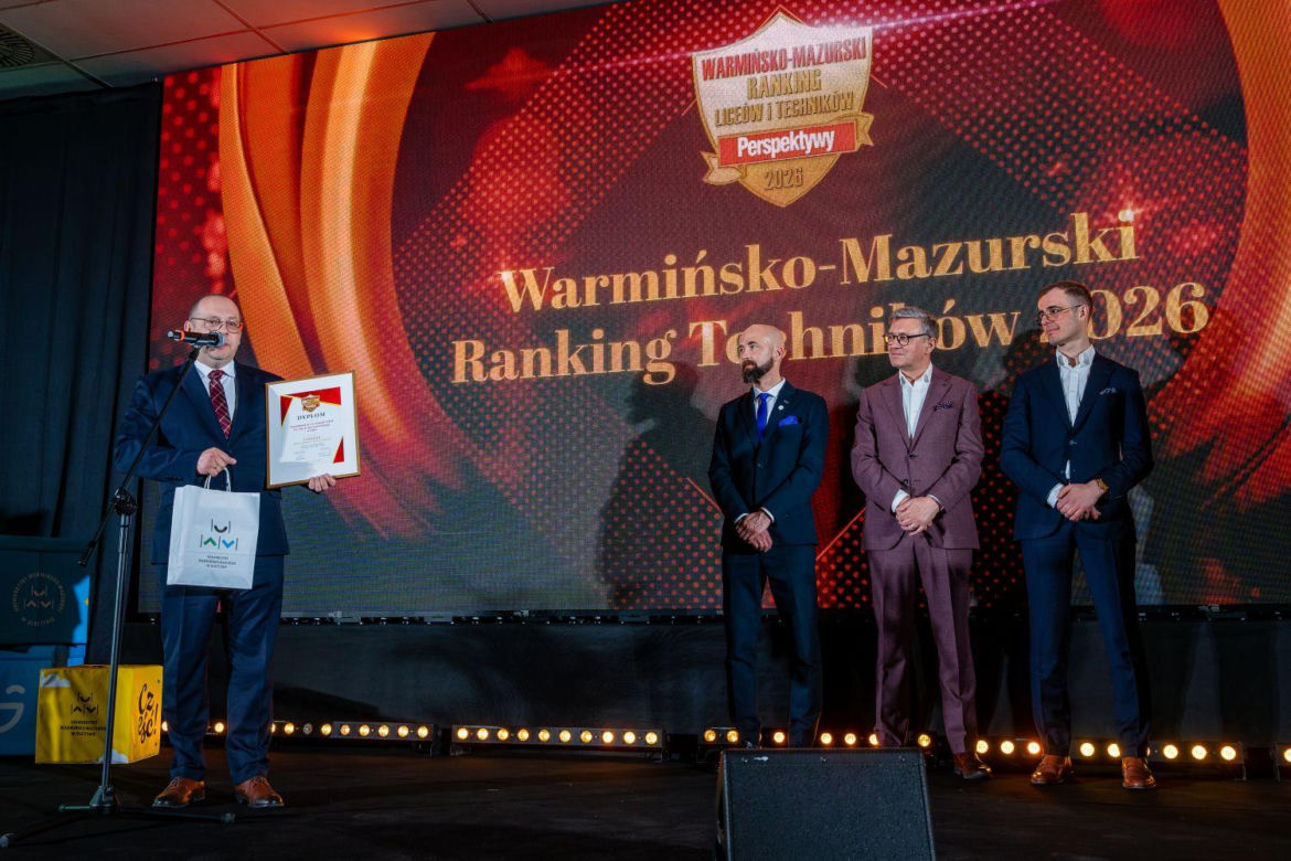 Wojewódzka Gala Warmińsko-Mazurskiego Rankingu Liceów i Techników Perspektywy 2026