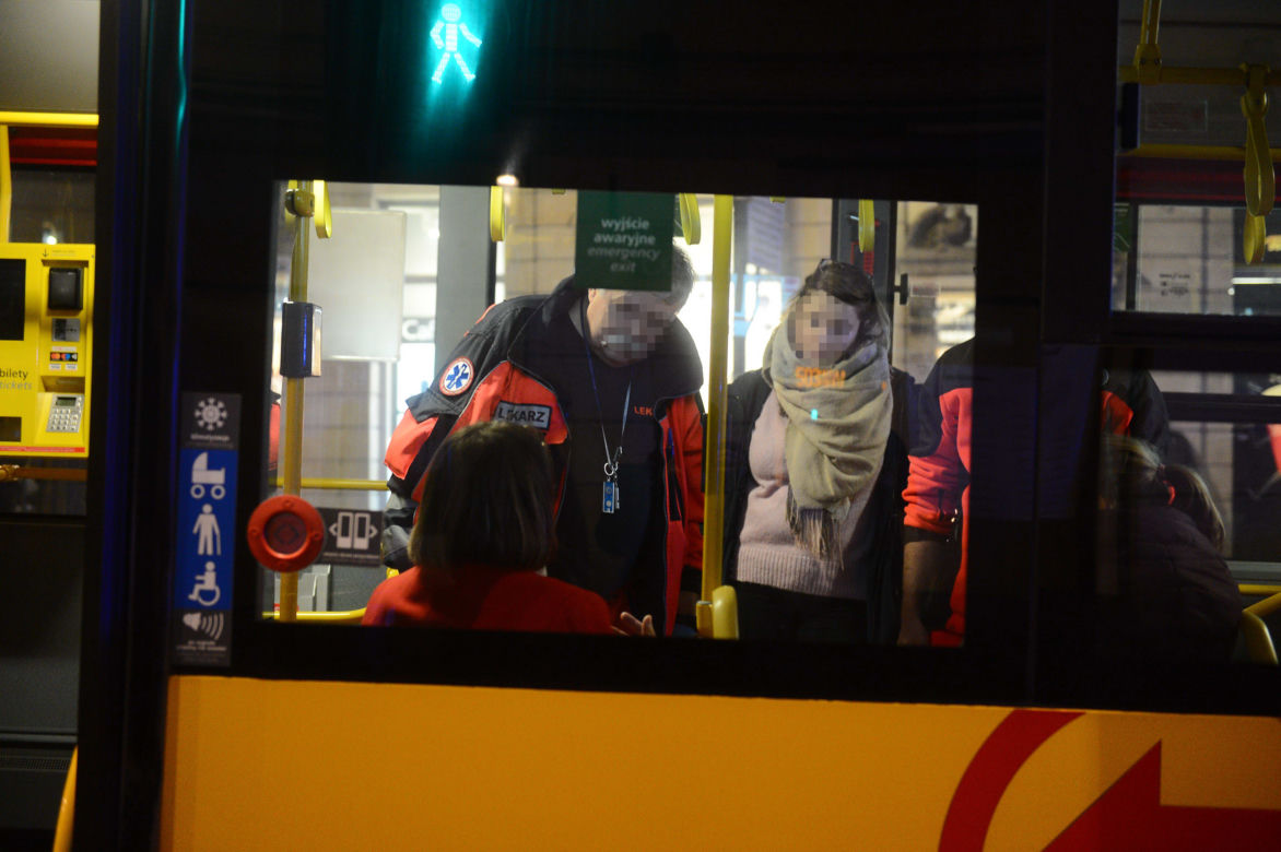 Wypadek autobusu na Nowym Świecie