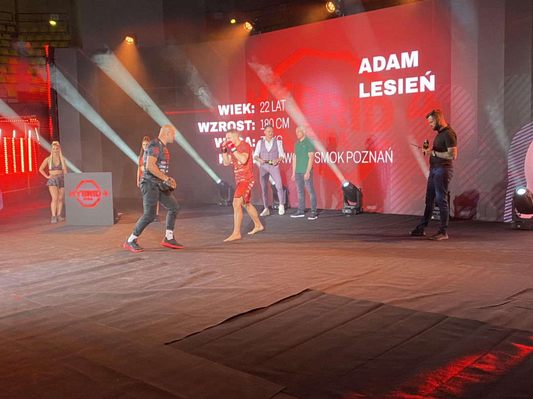 Media trening przed Hybrid MMA 4 w Zielonej Górze