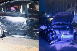 Pijany mistrz parkowania z Polkowic! Uszkodził aż 7 samochodów!