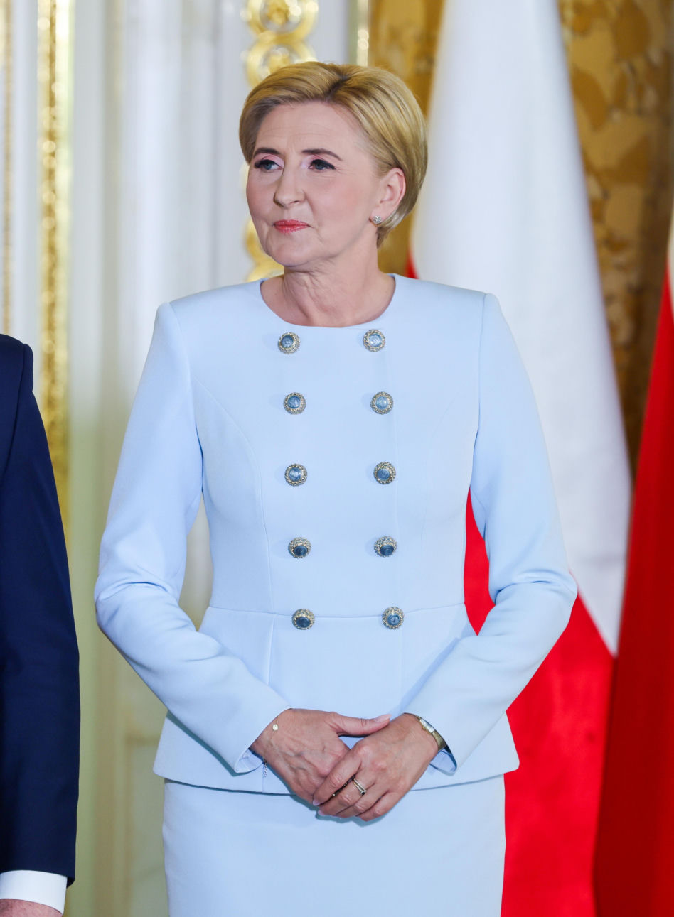 Tak Agata Duda wystroiła się na Święto 3 Maja
