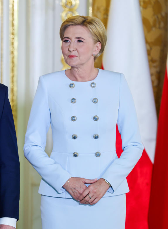 Tak Agata Duda wystroiła się na Święto 3 Maja