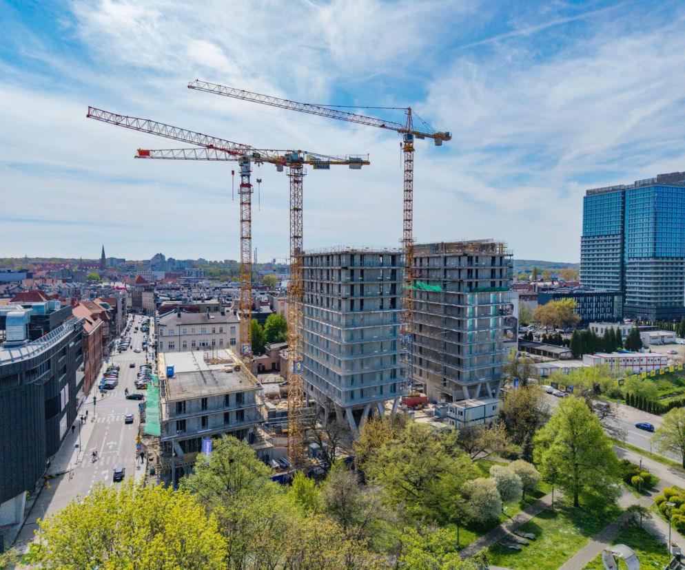 Mikato - budowa 3 budynków, Katowice