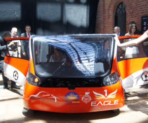 Eagle One - solarny bolid studentów z Łodzi