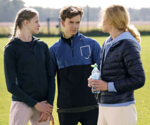 Barwy szczęścia odc. 2002. Zuzia (Anna Adamus), Filip Lisicki (Kuba Dyniewicz), Lidka (Emilia Warabida)
