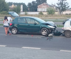 Zderzenie czterech samochodów koło Areny Lublin