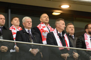 Karol Nawrocki wpadł do szatni Polaków po meczu z Albanią. Wykrzyczał jedno pytanie, a piłkarze odpowiedzieli chórem