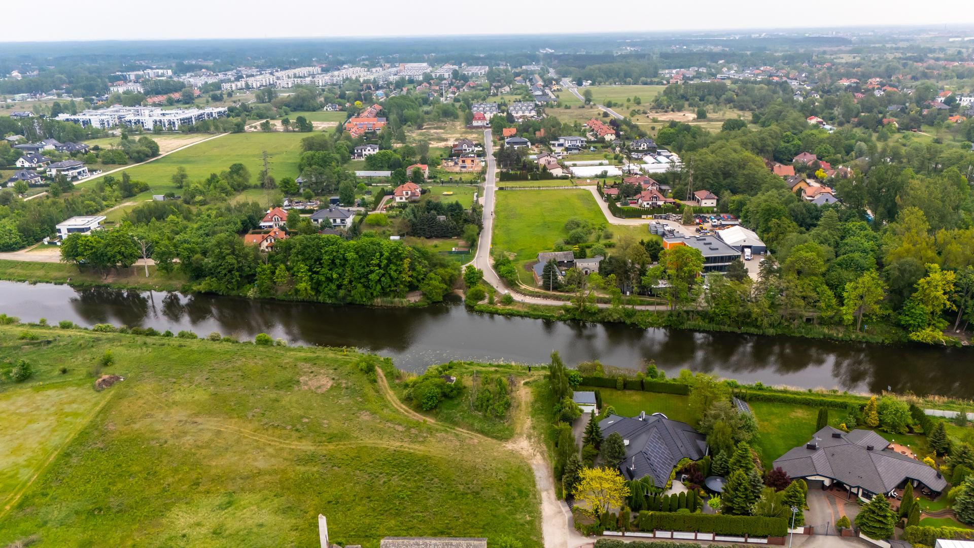 Lokalizacja nowego mostu na Białołęce przy ul. Zdziarskiej